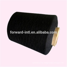 Dark Black Spun Cashmere Yarn Proveedor Good Feeling